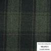 ML652/1 Vercelli CVM - Vải Suit 95% Wool - Xanh Lá Caro